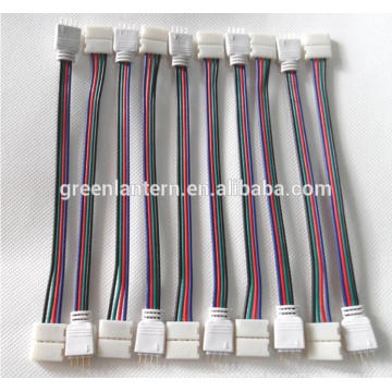 4PIN RGB Connector Wire Cable For 3528 5050 SMD LED Strip Male & Female